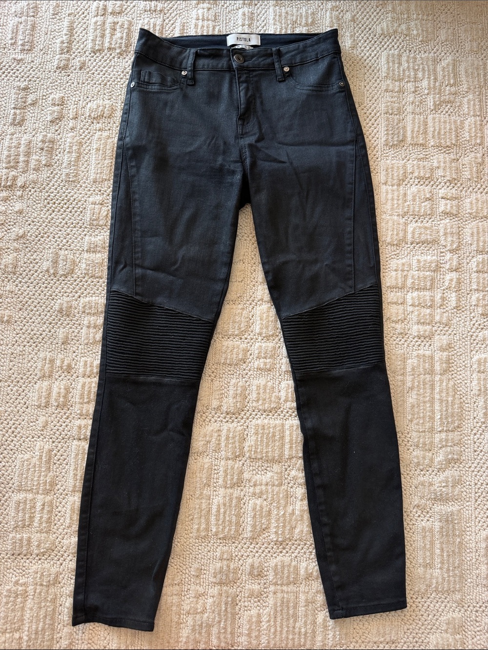Pistola Audrey Moto Detail Skinny Jeans